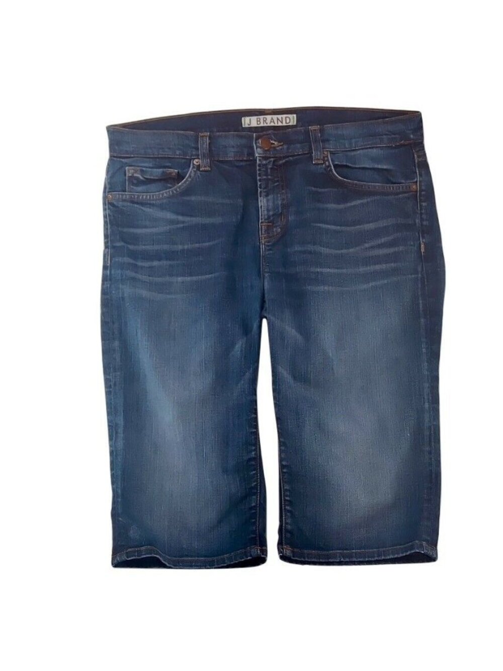 J Brand Womens Monaco Denim Shorts Size 30 Blue